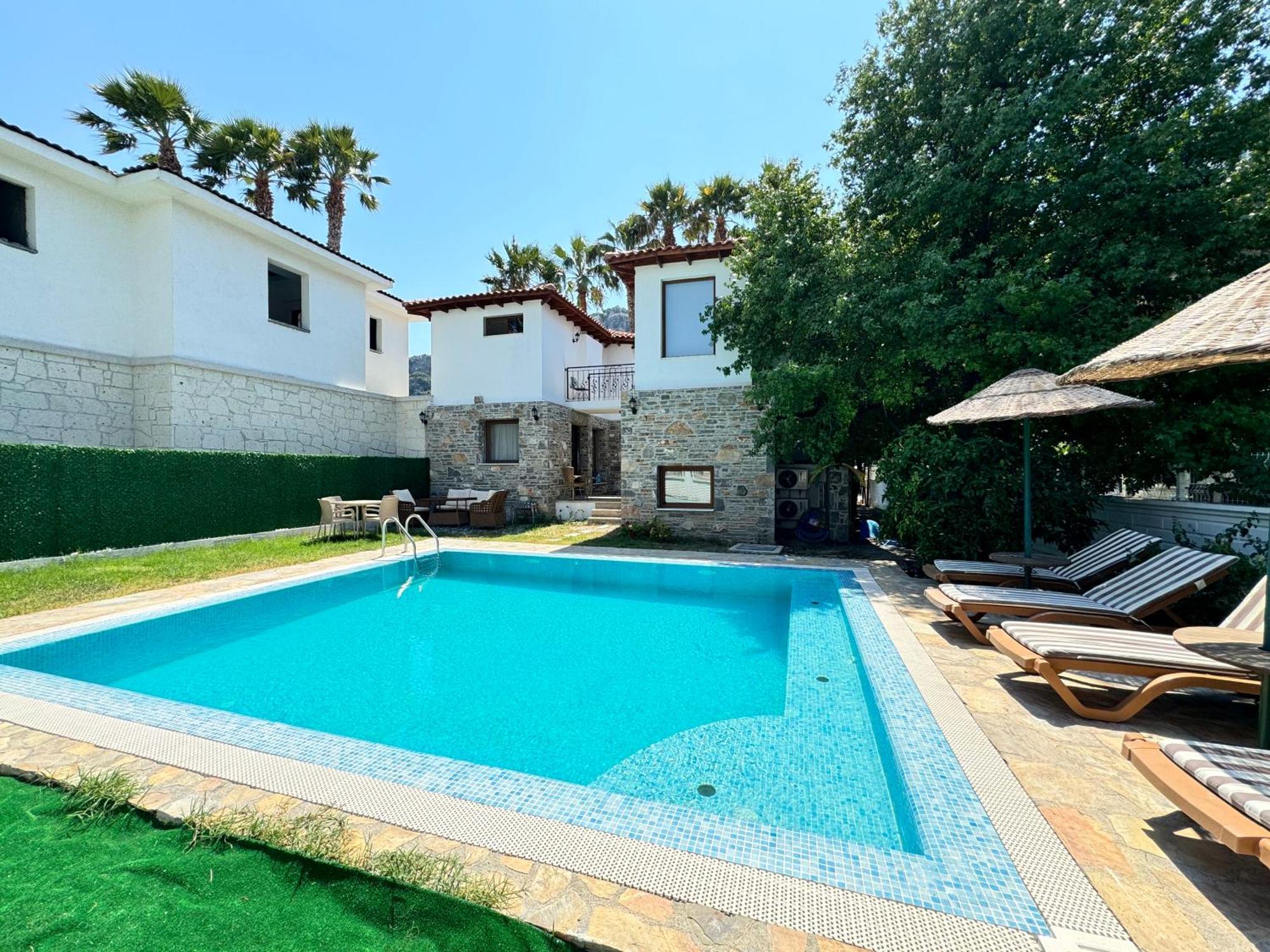 Villa Merry - Dalyan Stonehouse With Palmtrees, 50M To River Ortaca  Kültér fotó